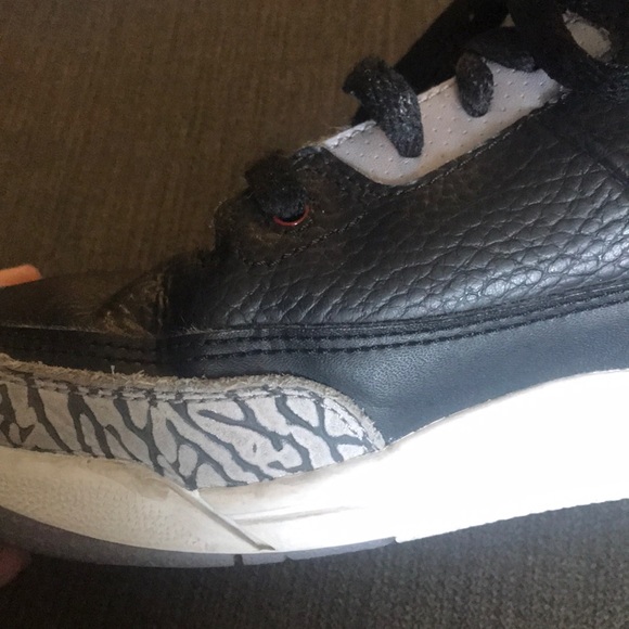 Jordan 3 Retro Cement kids shoes 3youth - Picture 8 of 8